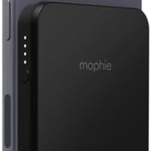 Mophie Snap+ Juice Pack Mini – Magnetic 5000mAh Portable Charger, MagSafe Compatible, USB-C, Multi-Orientation Charging, USB-C Cable Included